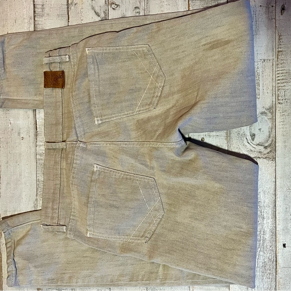Raleigh Denim Skinny Jeans in Tan - Picture 6 of 9